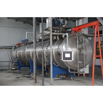 Belt vacuum powder continuous dryer for sugar